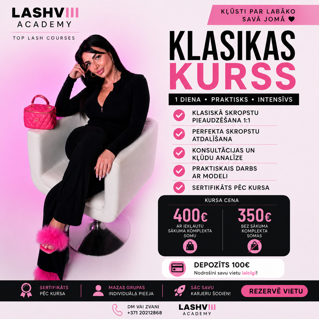 Classic Lash Training  Base Course