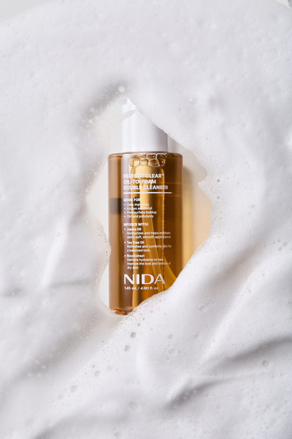 NIDA Perfect Clear™ Oil-to-Foam Double Cleanser