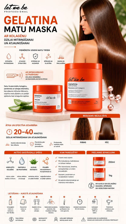 LetMeBe Gelatin Botox Restoration Mask