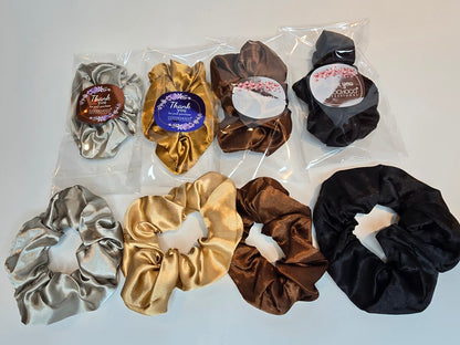 Satin Hair Tie Set (4 pcs)