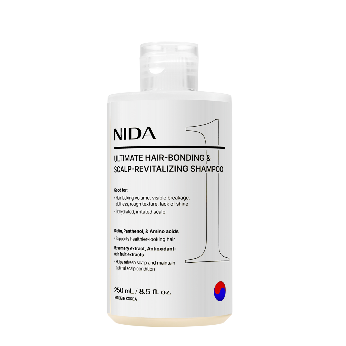 NIDA Ultimate Hair-bonding & Scalp-revitalizing Shampoo — image 2 | HAIRVIII