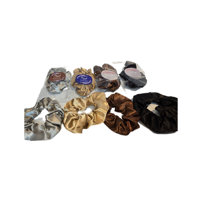 Satin Hair Tie Set (4 pcs) transparent product image | HAIRVIII