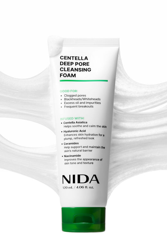 NIDA Centella Deep Pore Cleansing Foam