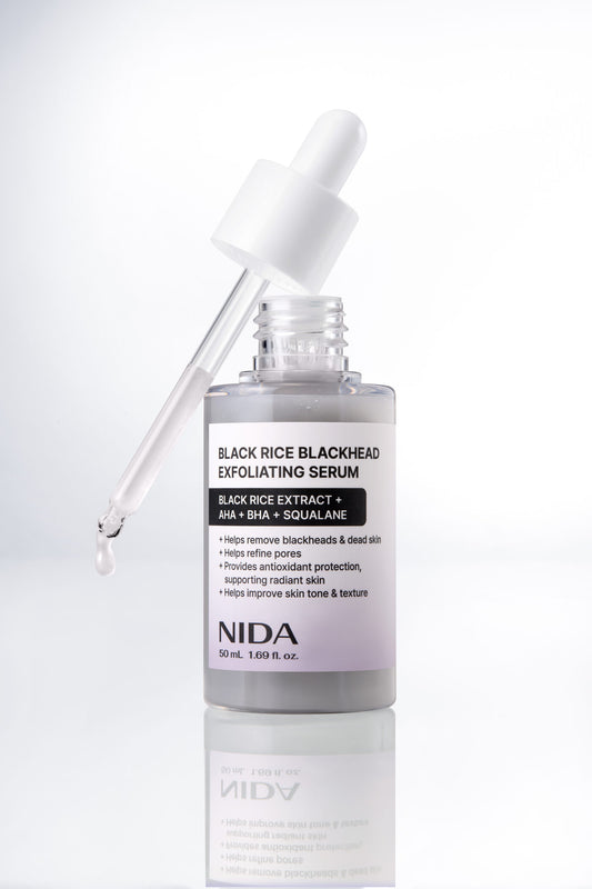 NIDA Black Rice Blackhead Exfoliating Serum