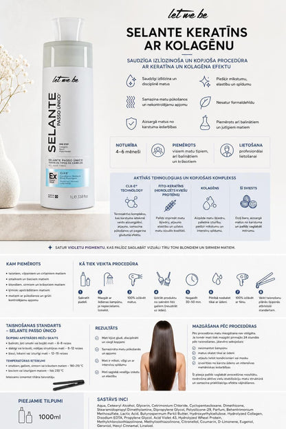 LetMeBe Selante Keratin with Collagen
