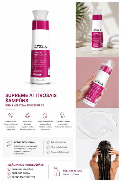 LetMeBe Supreme Clarifying Shampoo