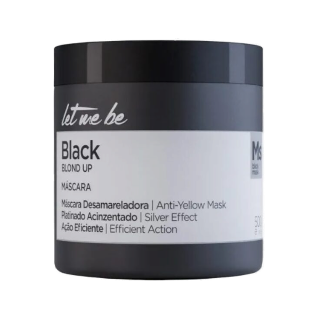 LetMeBe Black Hair Mask (Grey Pigment) transparent product image | HAIRVIII
