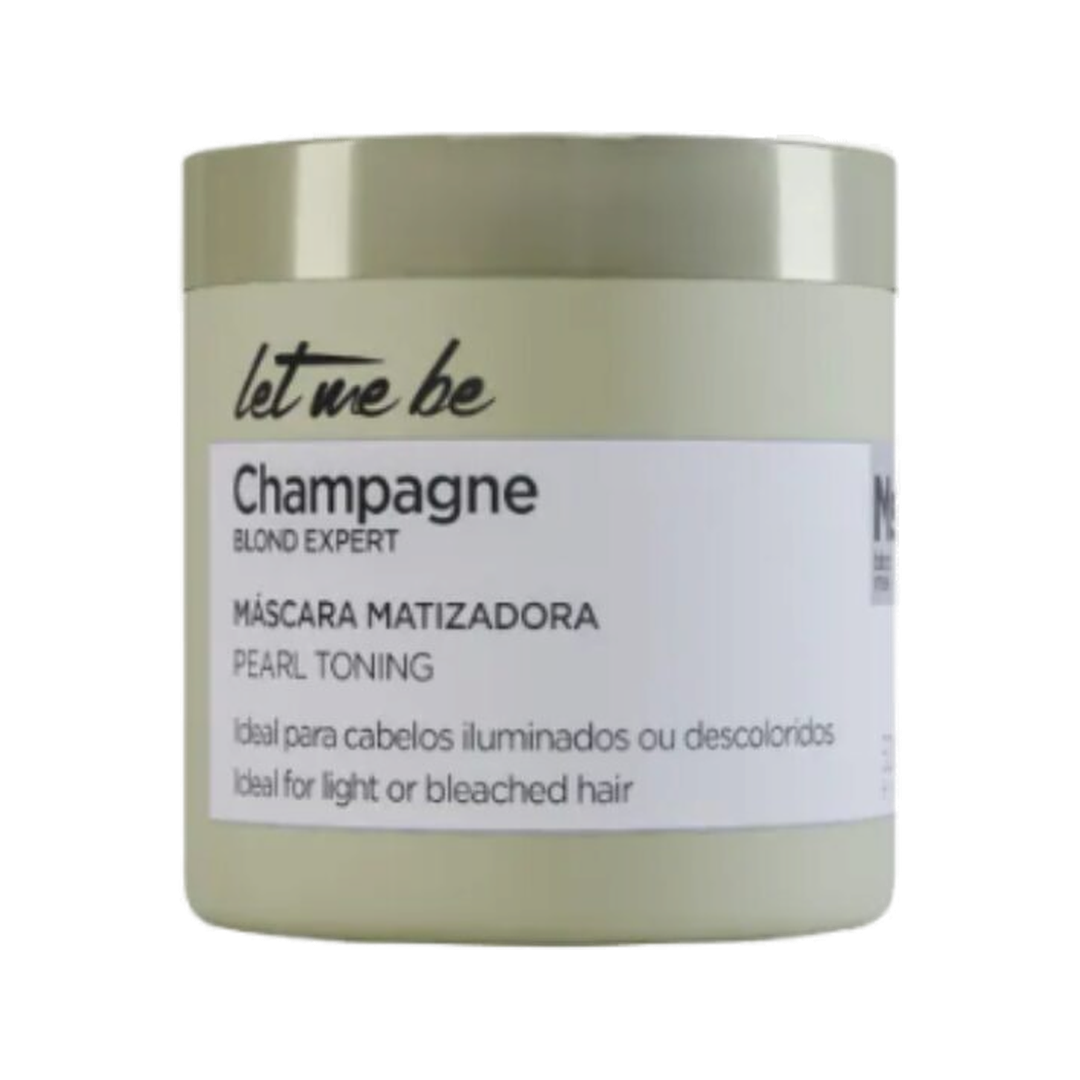 LetMeBe Champagne Pearl Mask transparent product image | HAIRVIII