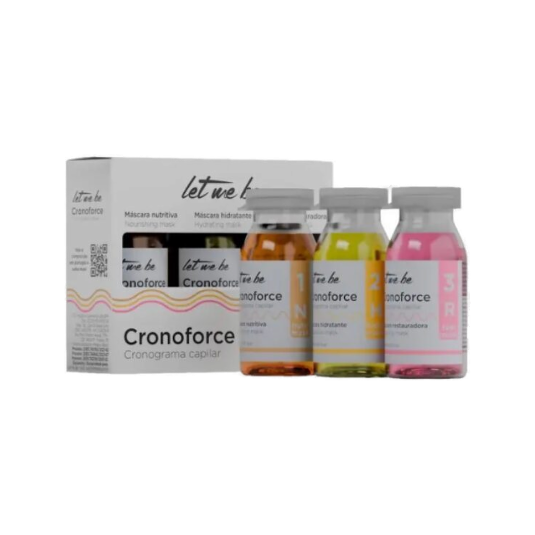 LetMeBe Cronoforce Restoration Ampoules transparent product image | HAIRVIII