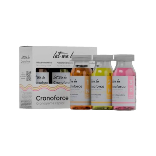 LetMeBe Cronoforce Restoration Ampoules transparent product image | HAIRVIII