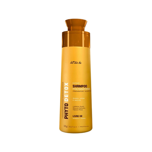 LetMeBe Phyto Detox Clarifying Shampoo transparent product image | HAIRVIII