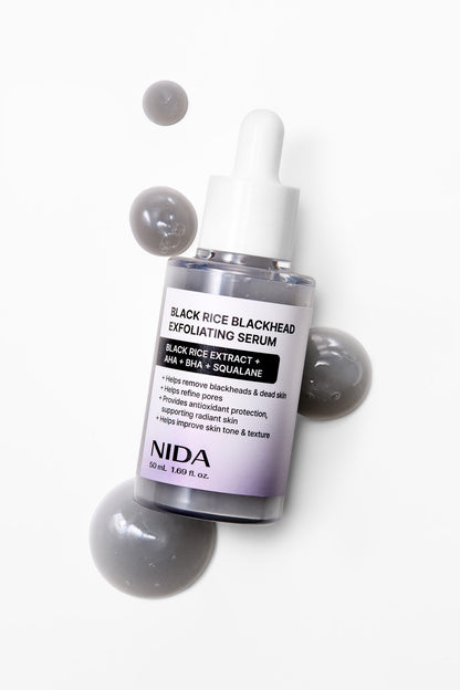 NIDA Black Rice Blackhead Exfoliating Serum