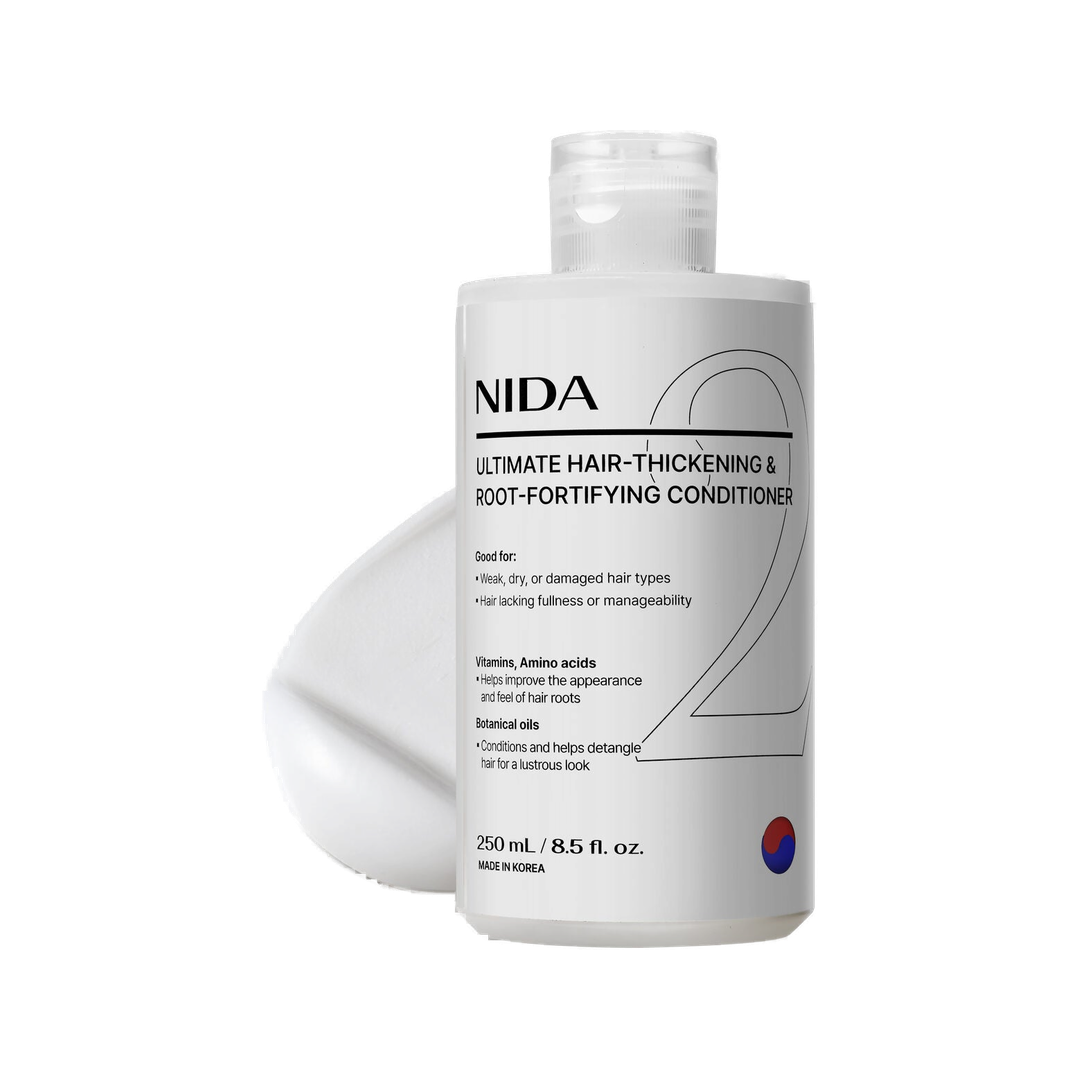 NIDA Ultimate Hair-thickening & Root-fortifying Conditioner transparent product image | HAIRVIII
