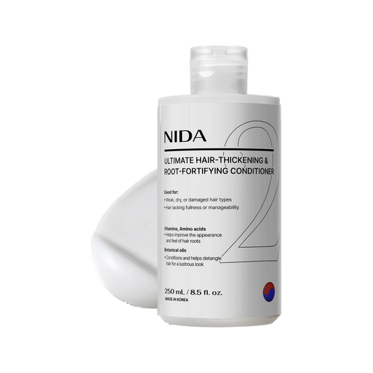 NIDA Ultimate Hair-thickening & Root-fortifying Conditioner transparent product image | HAIRVIII