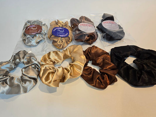 Satin Hair Tie Set (4 pcs)