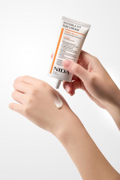 NIDA Invisible Fit Sun Cream for Face & Body